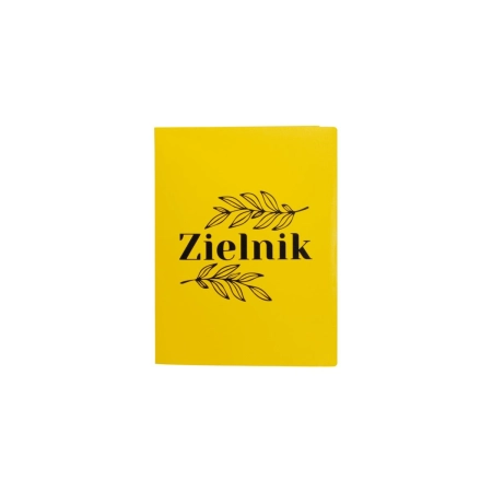 Teczka ofertowa Zielnik A4 kolor: żółty Biurfol (ZIEL-A4-01)