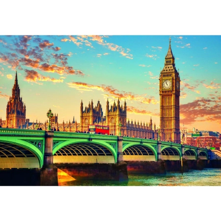 Puzzle Londyn, Wielka Brytania 1500 el. Trefl (26202)