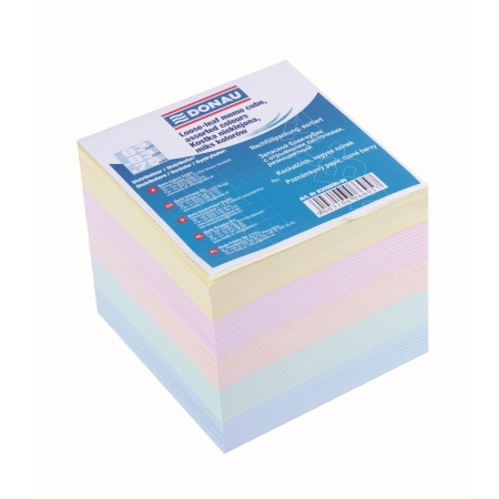 Kostka papierowa mix [mm:] 83x83x 75 Donau (8309000-99)