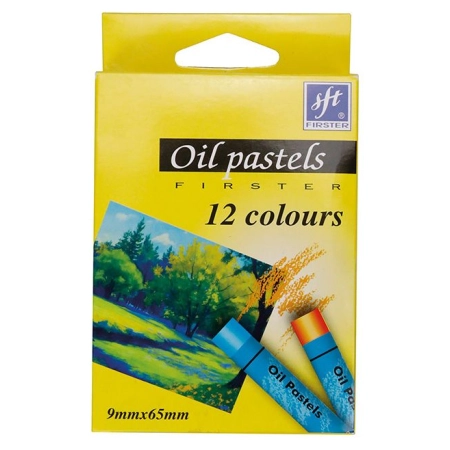Pastele olejne 12 kol. Firster (FOP-12)