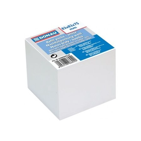 Kostka papierowa biały [mm:] 83x83x 75 Donau (8309000-09)