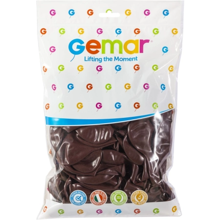Balon gumowy 100 szt. bordowy 12cal Godan (G110/47)
