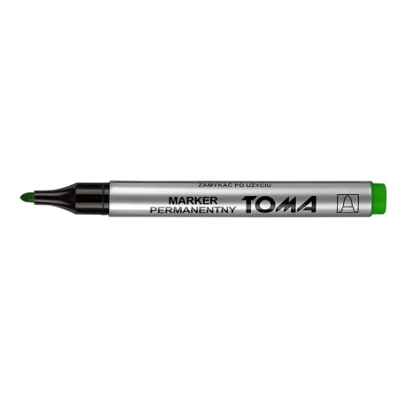 Marker do papieru wkład zielony ciemny okrągła końcówka Toma (TO-090 4 2)