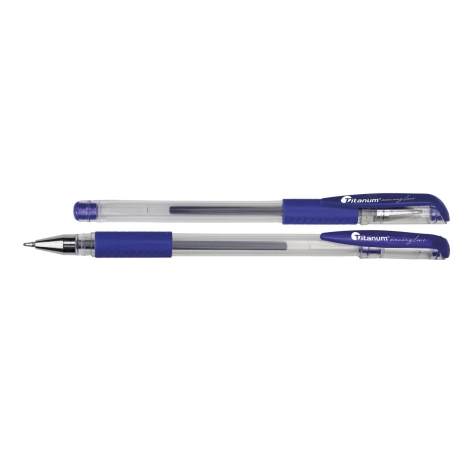 Długopis żelowy wkład niebieski 0,5mm Titanum (GPGBLUE ECONOMY)