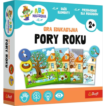 Gra edukacyjna ABC Malucha Pory roku Trefl (02906)