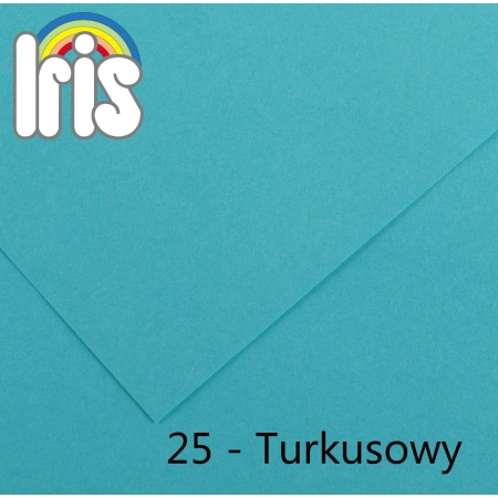 Brystol Iris 25 A3 turkusowy 185g 50k [mm:] 297x420 Canson (200040204)