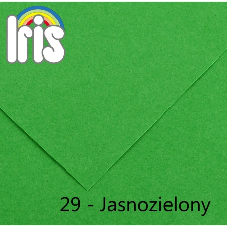 Brystol Iris 29 A3 zielony jasny 185g 50k [mm:] 297x420 Canson (200040208)