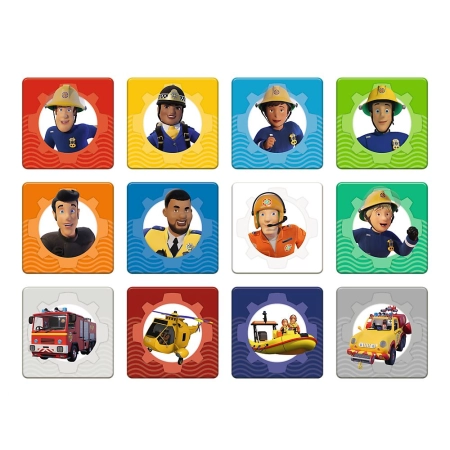 Puzzle Strażak Sam 2w1 el. Trefl (93334)