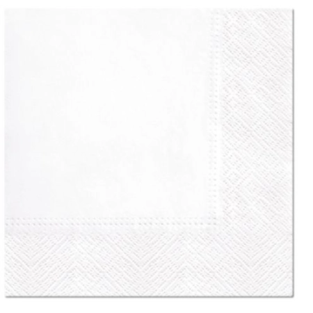 Serwetki biały bibuła [mm:] 330x330 Paw (SDL110100)