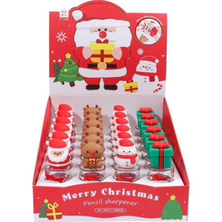 Temperówka Xmass różne plastik M&G (TO KK-7437)